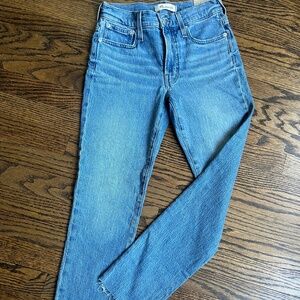 Madewell NWT perfect vintage jeans